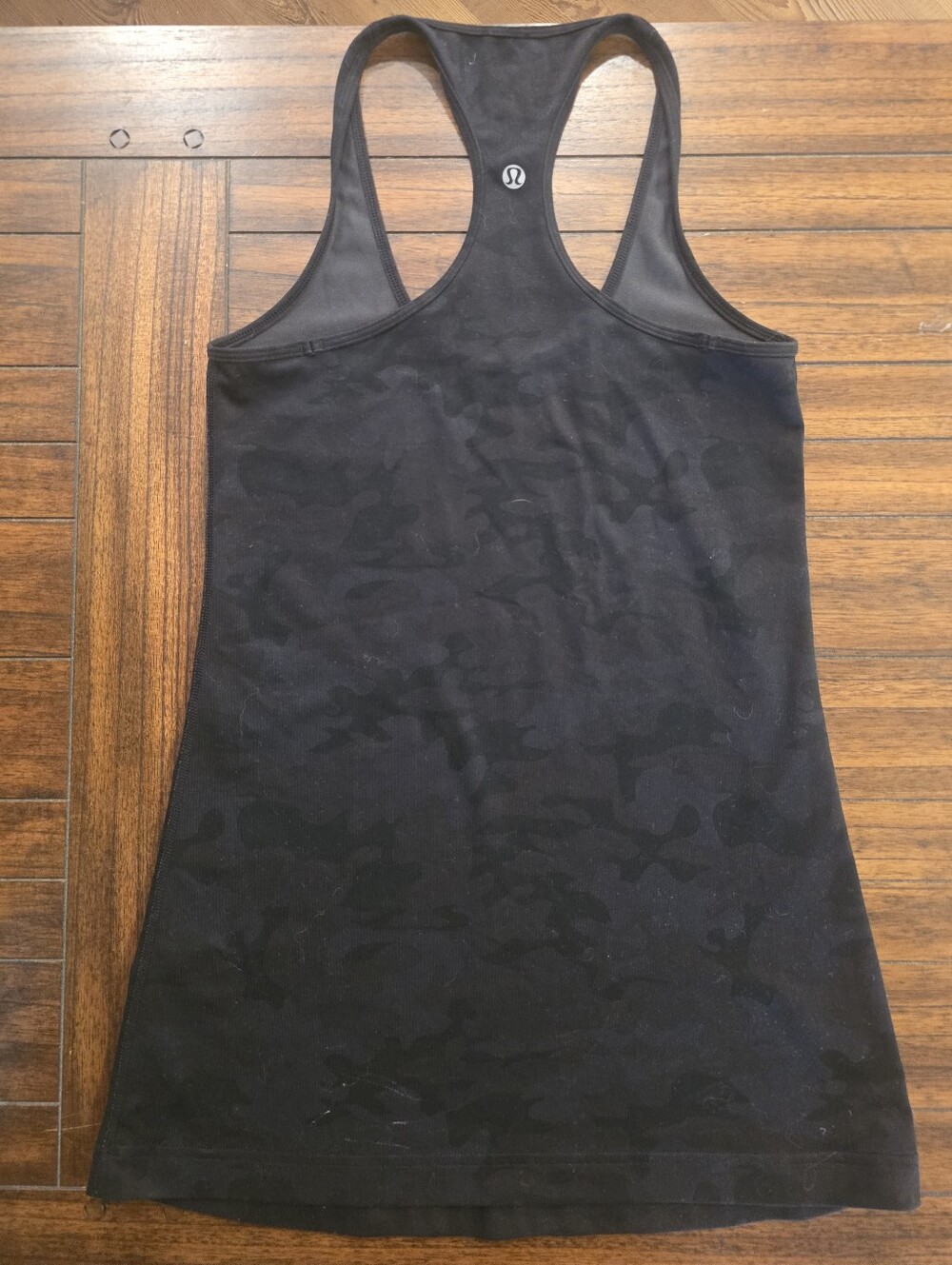 lululemon athletica Black Racerback Tank Top